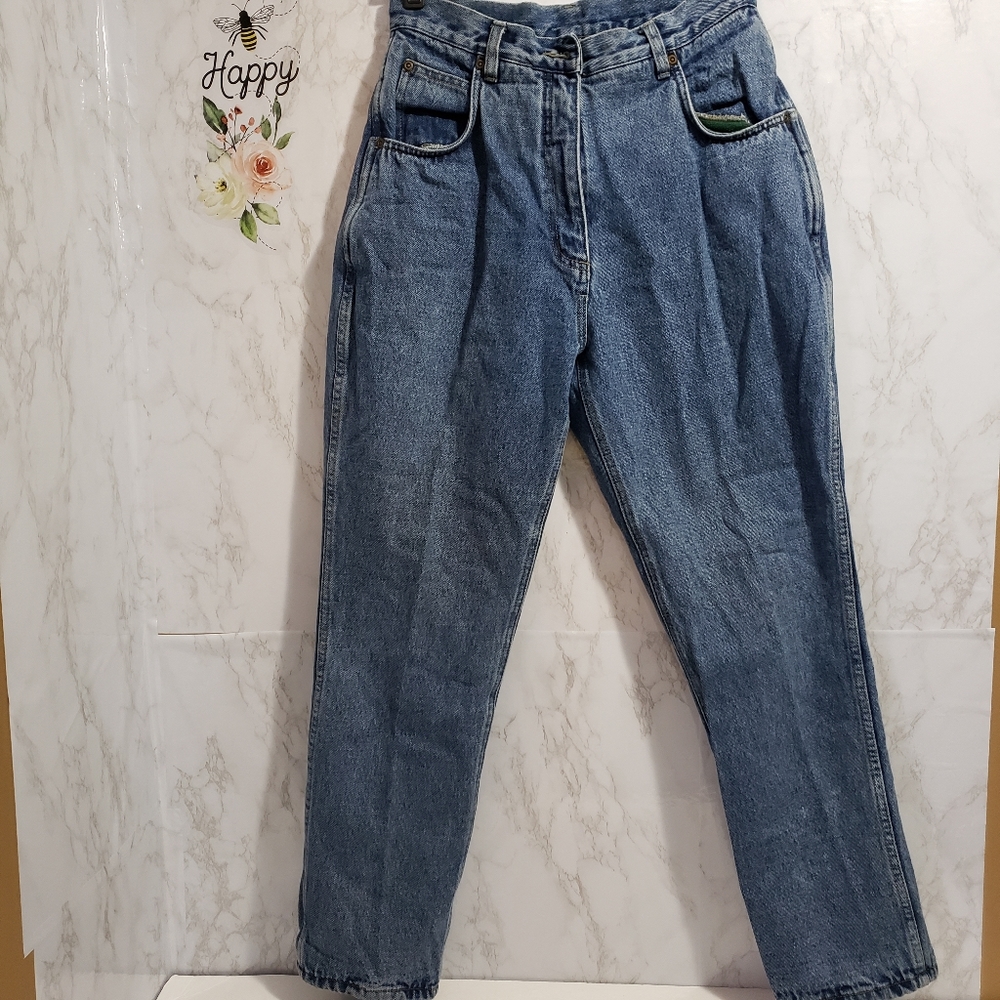 Vintage Woolrich Fleece Lined (Green) Hi-rise Jeans Women's Size 10